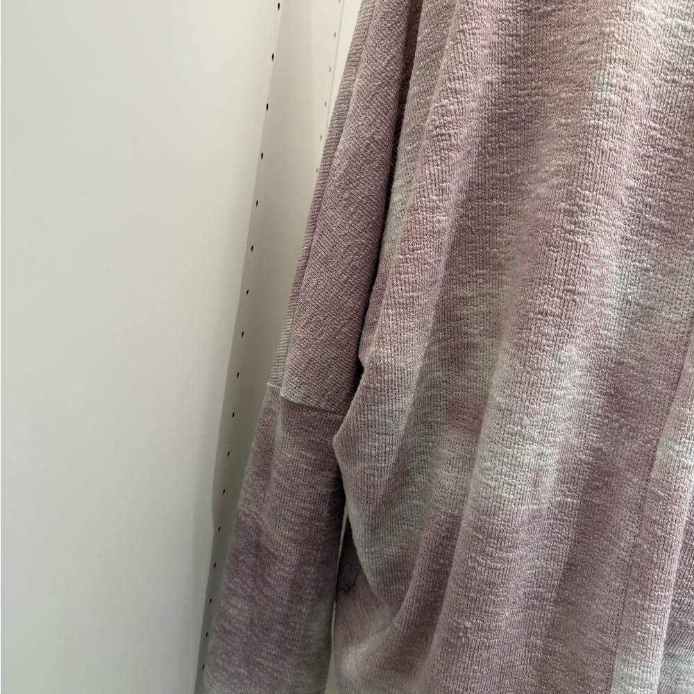 Women's Lavender Crew Neck Sweater - Picture 6 of 8